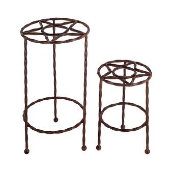 Tejas Set Of 2 Plant Stands "951633/S2"