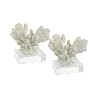 Great Reef Set Of 2 Branch Coral Decor "015458/S2"