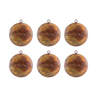 Medallion Ornaments - Set Of 6 "519321/S6"