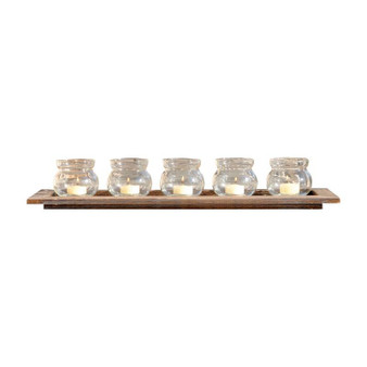 Beachwood 5 Votive Tray "525230"