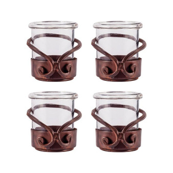 Lasso Votive Candle Holder - Set Of 4 "621246/S4"