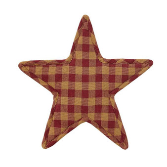 Burgundy Star Trivet Star Shape 10 "20159"