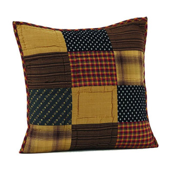 Patriotic Patch Quilted Pillow 16X16 "32177"