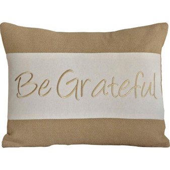 Be Grateful Pillow 14X18 "32383"