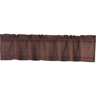 Tartan Red Plaid Valance 16X72 "38061"