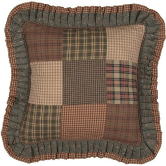 Crosswoods Patchwork Pillow 18X18 "39467"