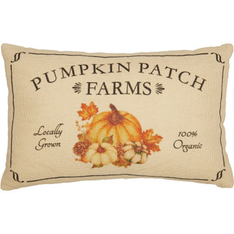 Fall On The Farm Pumpkin Patch Pillow 14X22 "65286"