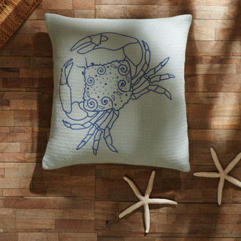 Crab Pillow Cover 18X18 "29849"