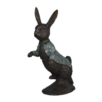 36 Inch High Bronze Rabbit "A5699"