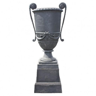 Large Urn With Handles And Base "R-S239"