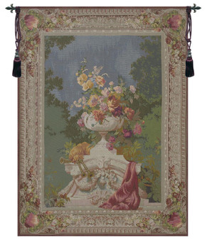 Ornamental Floral French Tapestry "WW-10081-14005"