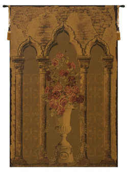 Rose Colonnade European Tapestry "WW-11545-15423"