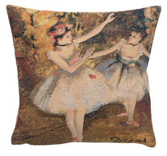 Degas Deux Dansiuses Large European Cushion Covers "WW-11694-15591"