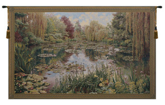 Monet Horizontal Belgian Tapestry Wall Art "WW-1665-2433"