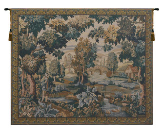Paysage Flamand Moulin Belgian Tapestry Wall Art "WW-1704-2494"