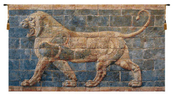 Lion Ii Darius Belgian Tapestry Wall Art "WW-1740-13071"