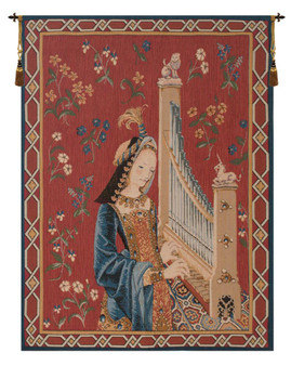 Dame A La Licorne I French Tapestry "WW-203-373"