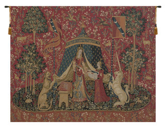 A Mon Seul Desir Iv Tapestry Wall Hanging "WW-3196-4377"