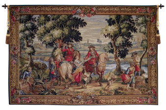 Les Sonneurs Du Roi Les Tambours French Tapestry "WW-3572-4883"