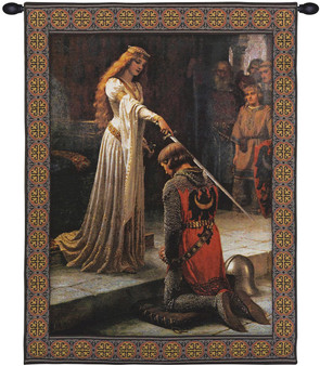 Accolade With Border Belgian Tapestry Wall Art "WW-3916-5471"