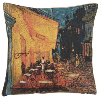 Cafe Terrace At Night European Cushion Covers "WW-5222-7231"
