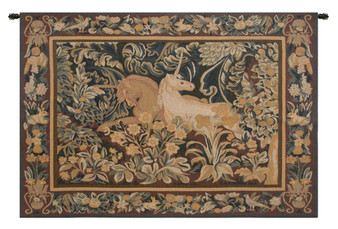Unicorns Verdure European Tapestry "WW-715-1152"