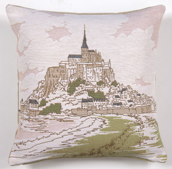 Mont Saint Michel 1 French Cushion "WW-8574-11988"