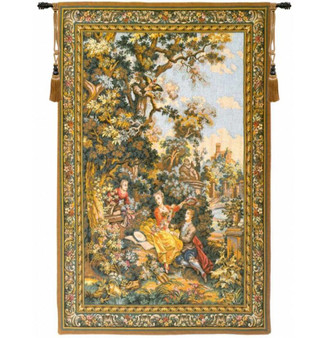 Gold The Indiscretion French Wall Hanging "EWA-3644"