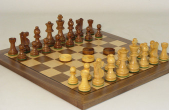 Chess & Checker Set "30SF-35-14"