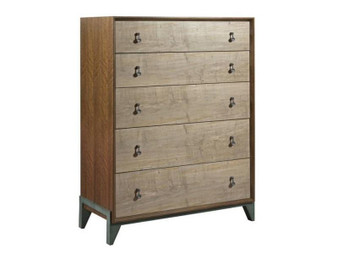 Ad Modern Synergy Motif Maple Drawer Chest 700-215 By American Drew