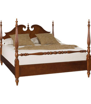Cherry Grove Queen Low Poster Bed 5/0 791-383R By American Drew