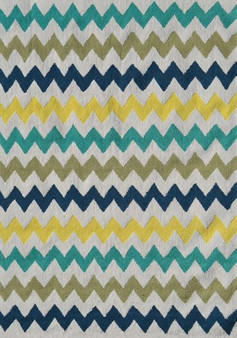 Pop Accents Chevron Multi Color Rug "PA0108"