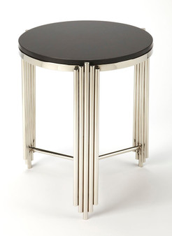 "5310025" Khalifa Black Granite End Table