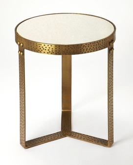 "5242389" Elton Marble & Metal End Table