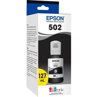 Epson T502, Black Ink Bottle "T502120S"