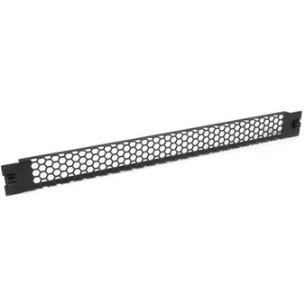 Startech.Com Blanking Panel - 1U - Vented - 19In - Tool-Less - Steel - Black - Taa Compliant - Blank Rack Panel - Filler Panel "RKPNLTL1UV"