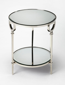"3940140" Jolene Metal & Mirror End Table