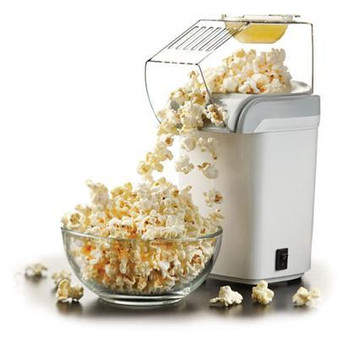Hot Air Popcorn Maker White "PC486W"