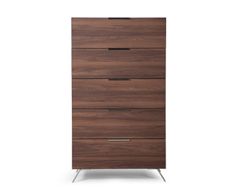 Nova Domus Brooklyn Italian Modern Walnut Chest VGACBROOKLYN-CHEST