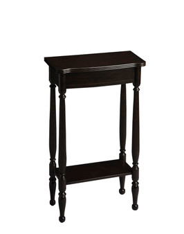 "3011234" Whitney Rubbed Black Console Table