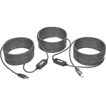 Tripp Lite 50Ft Usb 2.0 Hi-Speed Active Repeater Cable Usb-A To Usb-B M/M "U042050"