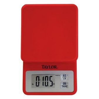 Compact Kitchen Scale Red "3817R"