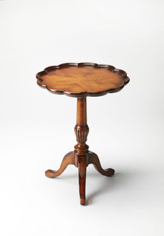 "1482001" Dansby Vintage Oak Pedestal Table