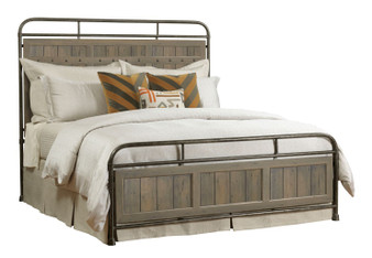 Mill House Folsom King Metal Bed - Complete 860-397P