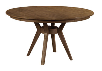 The Nook - Hewned Maple 44" Round Dining Table Complete 664-44XP