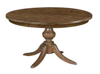The Nook - Hewned Maple 44" Round Dining Table With Wood Base 664-44WP