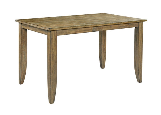 The Nook (Oak) 60" Counter Height Leg Table 663-762