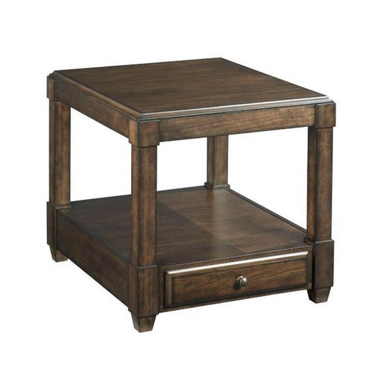 Rectangular Drawer End Table 620-915 By Hammary Furniture