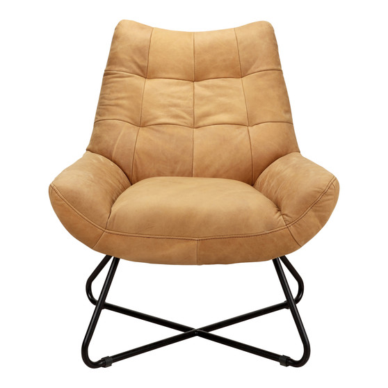 Graduate Lounge Chair Tan "PK-1063-40"