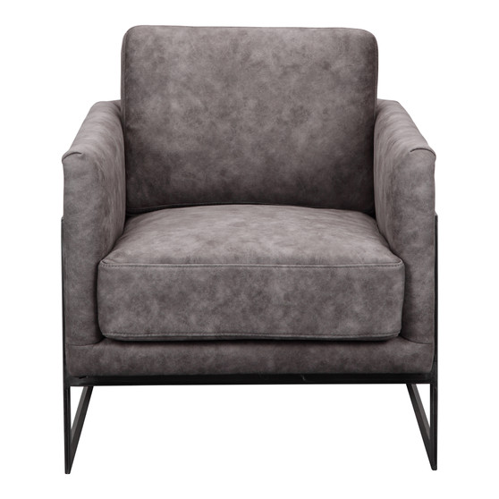 Luxley Club Chair Grey Velvet "PK-1082-15"